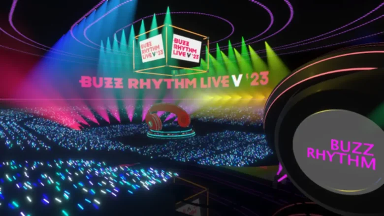 「バズリズム LIVE V 2023」イベントオリジナルの特設バーチャルアリーナ